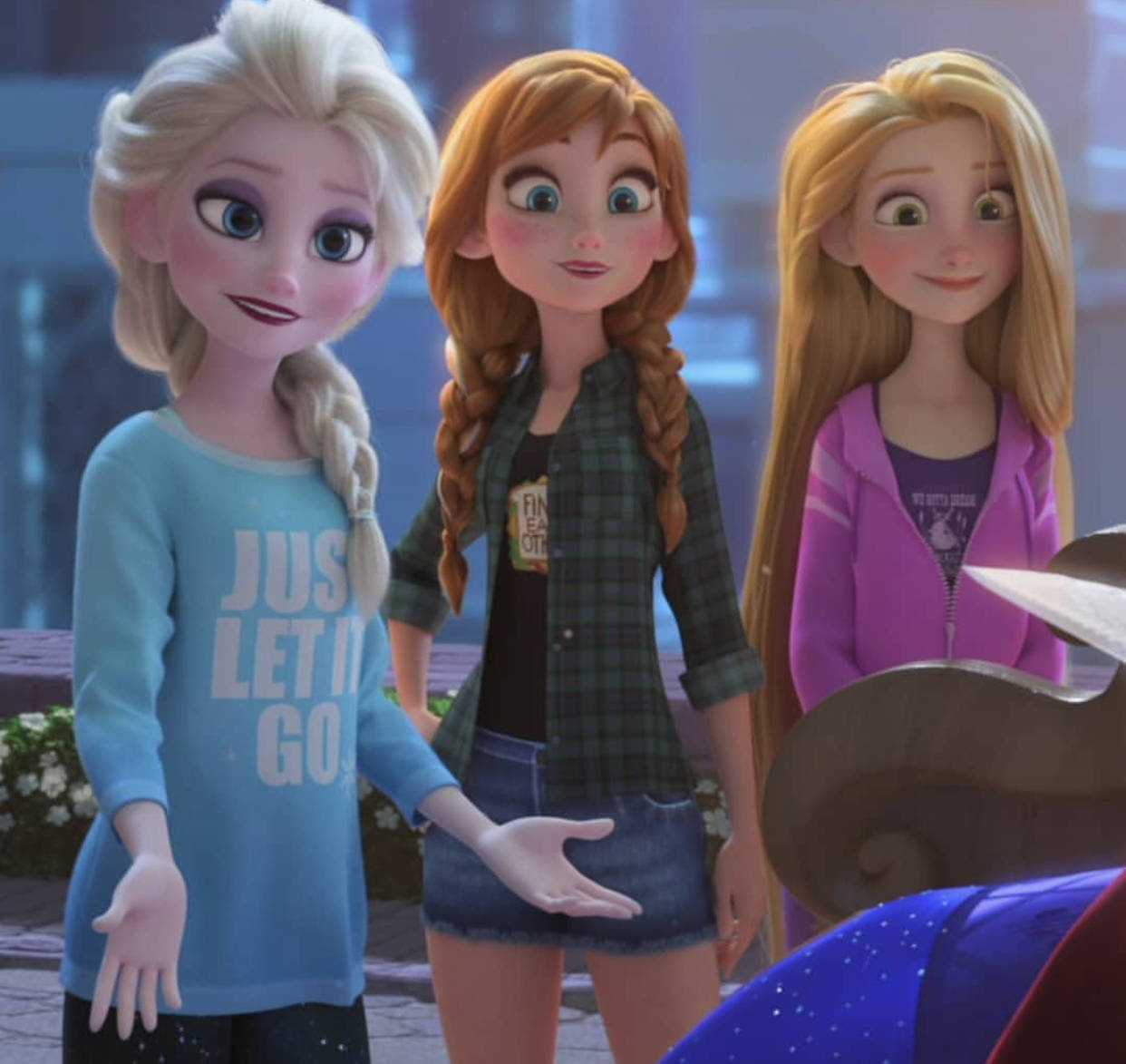 迪士尼公主:乐佩和艾莎是表姐妹?不,乐佩和莫阿娜才是亲姐妹