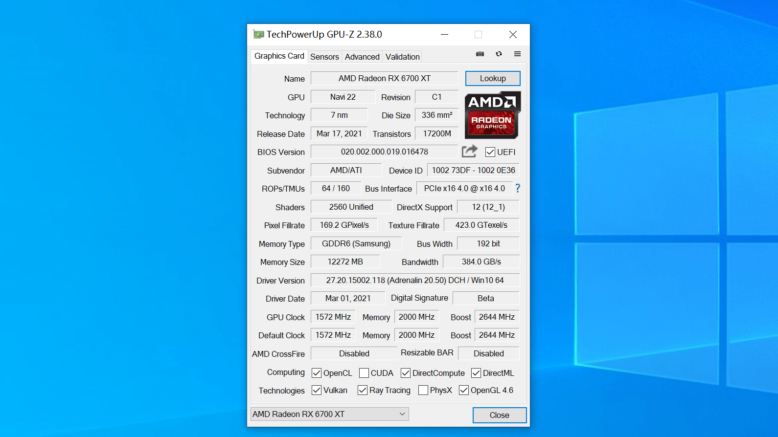 amdradeonrx6700xt首发评测对中端显卡市场的精准一击