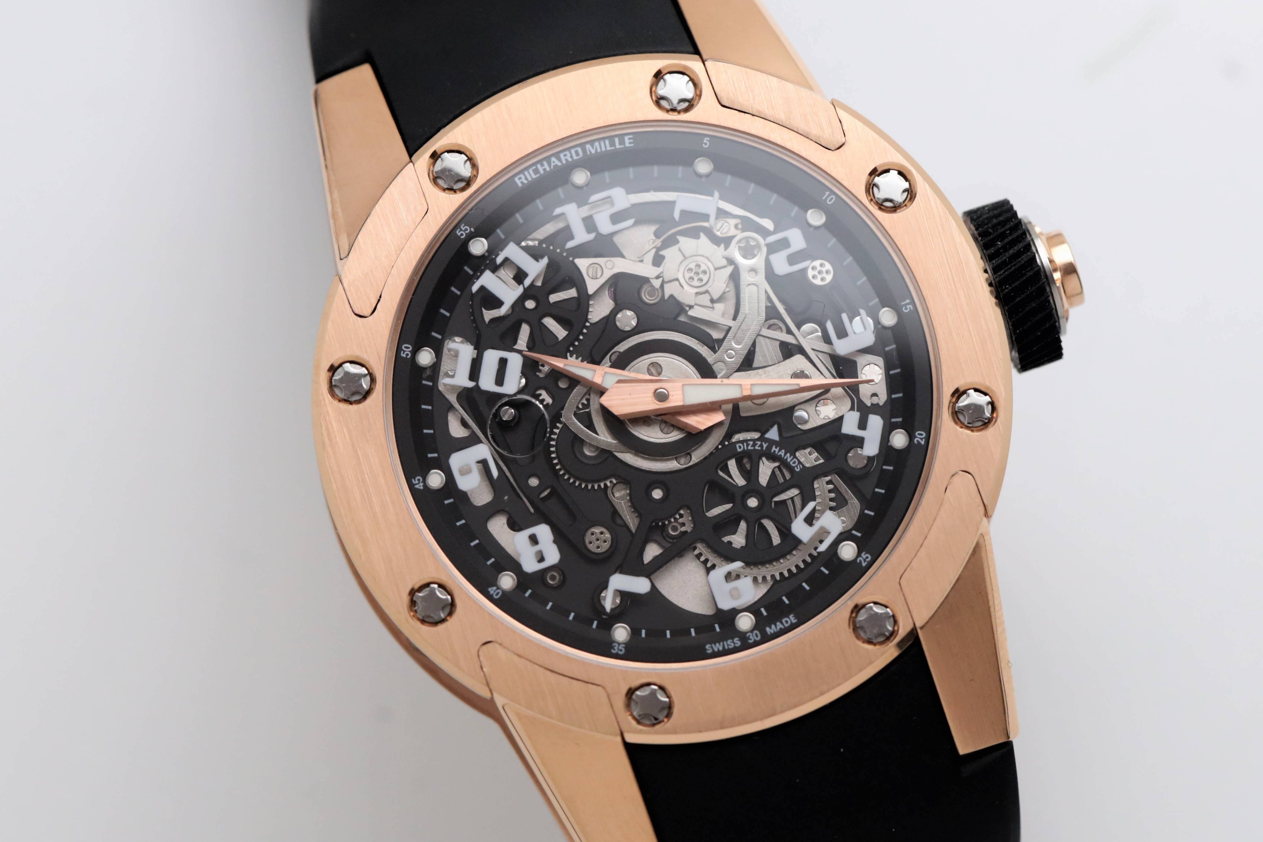 green厂理查德米勒richardmille新款rm6301dizzyhands男装自动机械