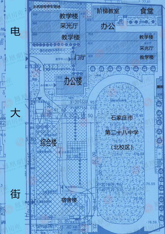 石家庄市第二十八中北校区综合楼规划曝光 占地33.09亩_十八中学