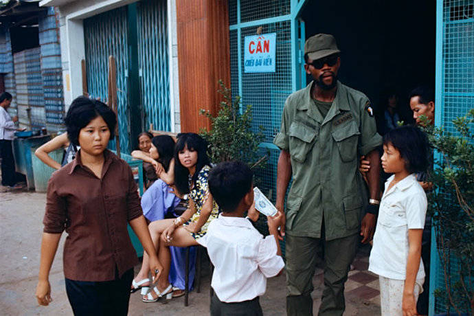 亚洲老照片:1971年的越南