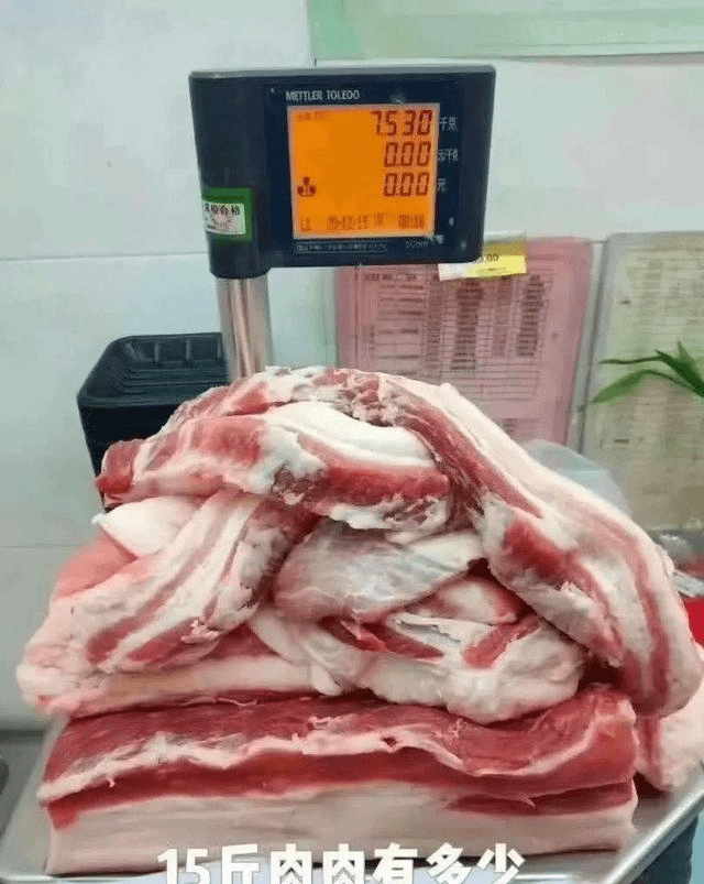 30斤肉实体图图片