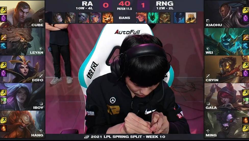 人头|RNG2:0Ra 我愿称之为本赛季最精彩的比赛