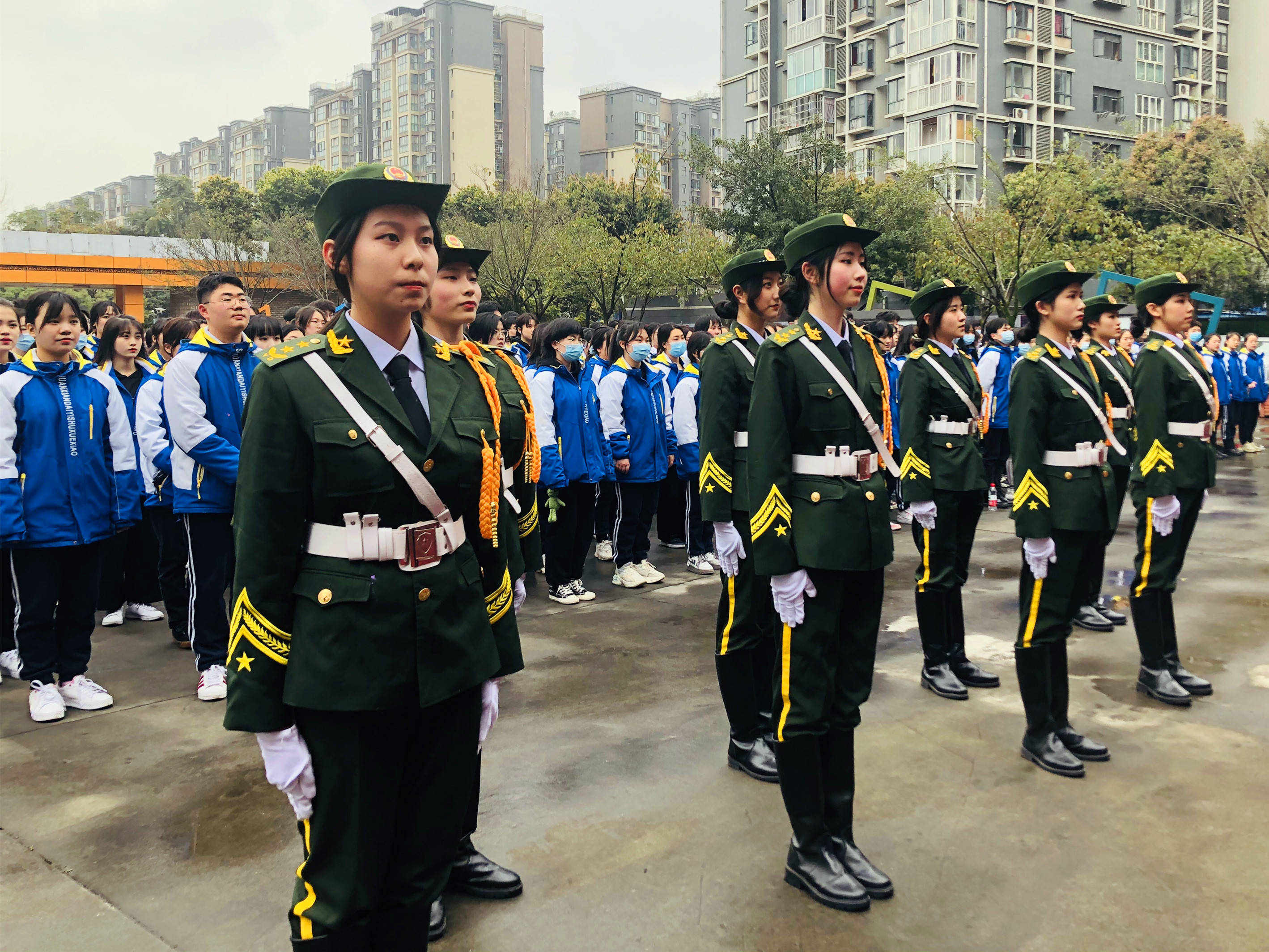 奋进新学期逐梦新征程我校举行2021年春季学期开学典礼