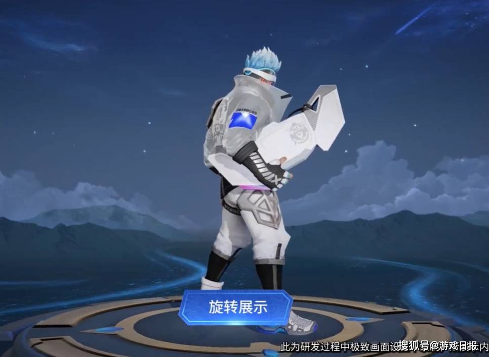 键盘|王者荣耀典韦新星元曝光，建模成未来战士，自带飞牛专属印记