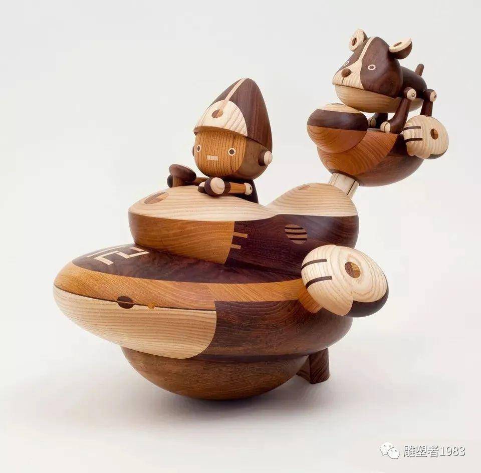 你见过木头机器人吗创意满分可爱满分