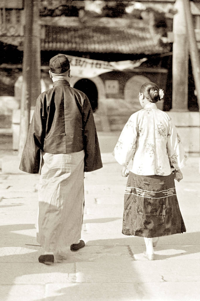 历史老照片民国初期的老北京生活