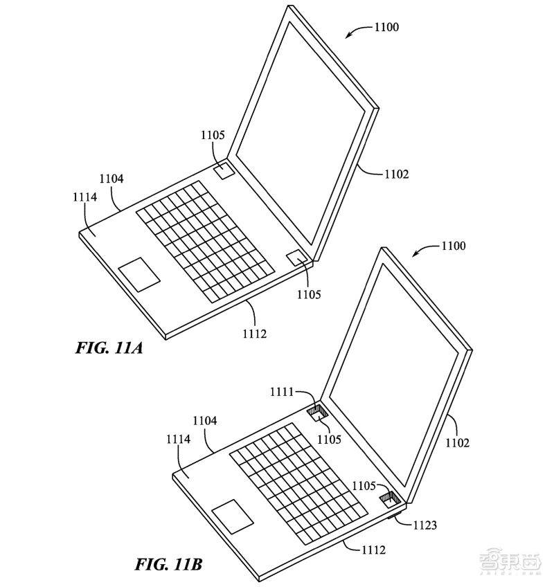 蘋果新專利：MacBook Pro自帶「腿」，打字姿勢更舒服 科技 第4張