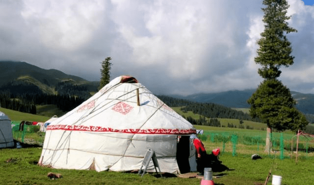 在西藏路边白色帐篷，别瞎进！驴友：进去容易出来难