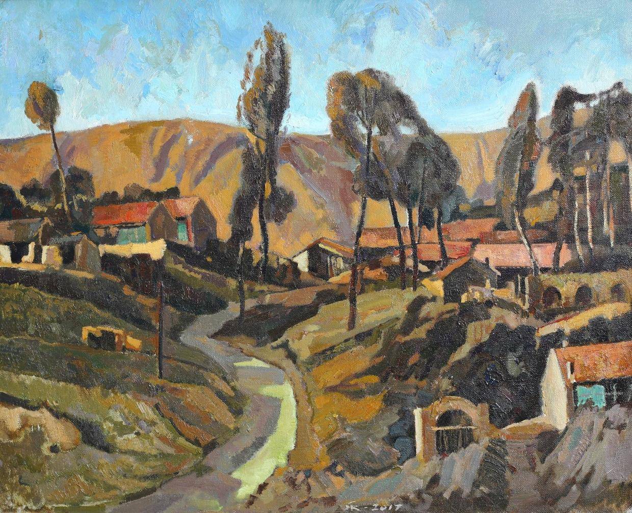 艺展中国书画艺术名家邀请展贾敬民油画专辑