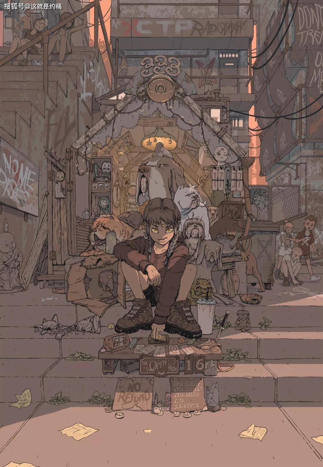 分享国外插画师的作品,喜欢的朋友可以一起欣赏!-搜狐大视野-搜狐新闻