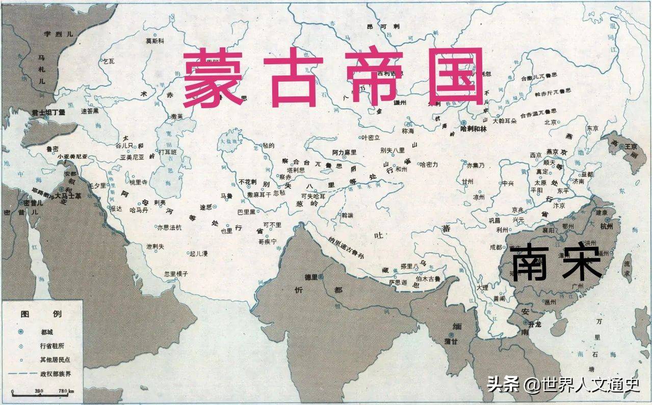 元朝灭亡 四大汗国居然见死不救 朱元璋心里乐开了花 蒙古