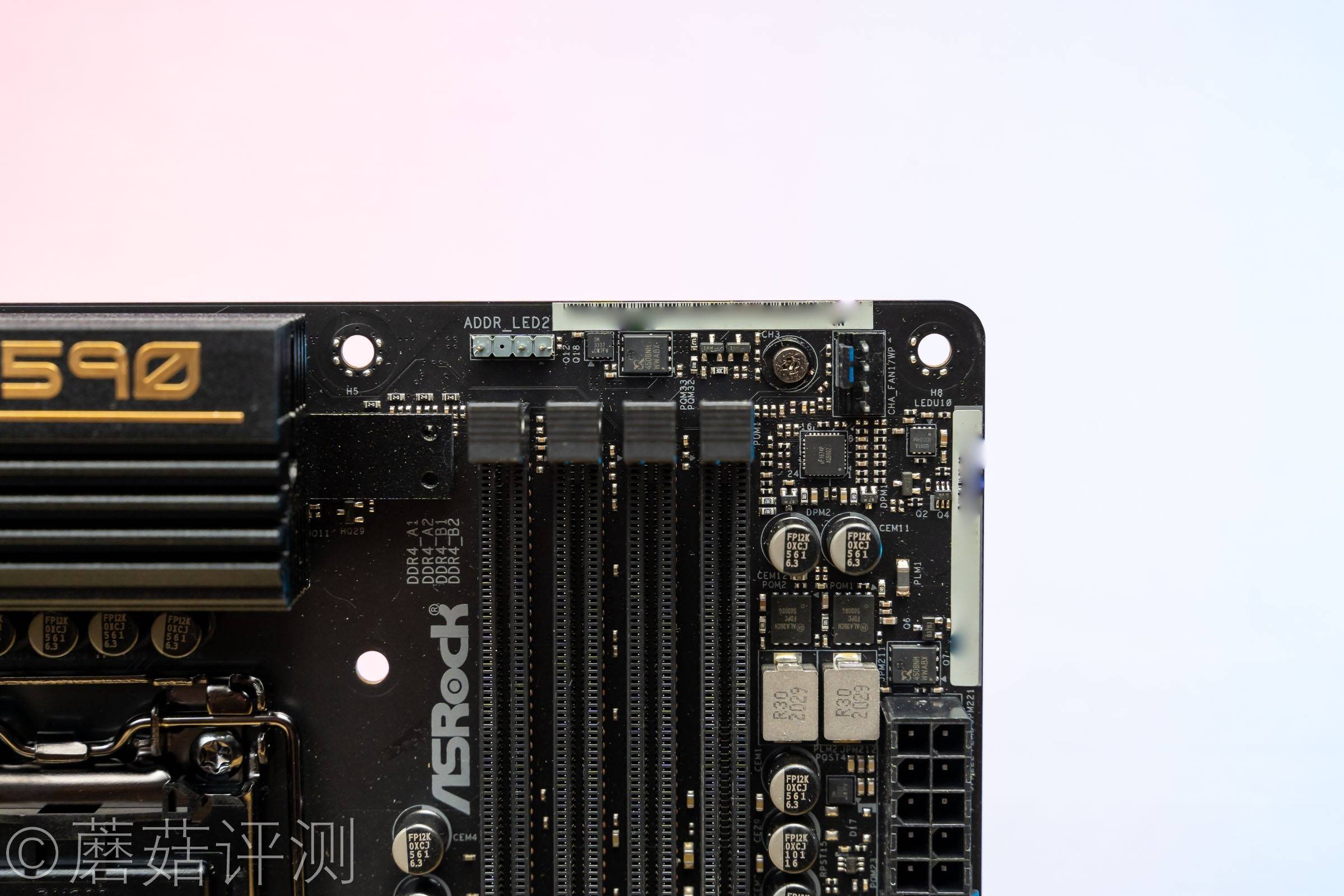 原创用料设计出众配置配件良心华擎asrockz590taichi太极主板拆解评测