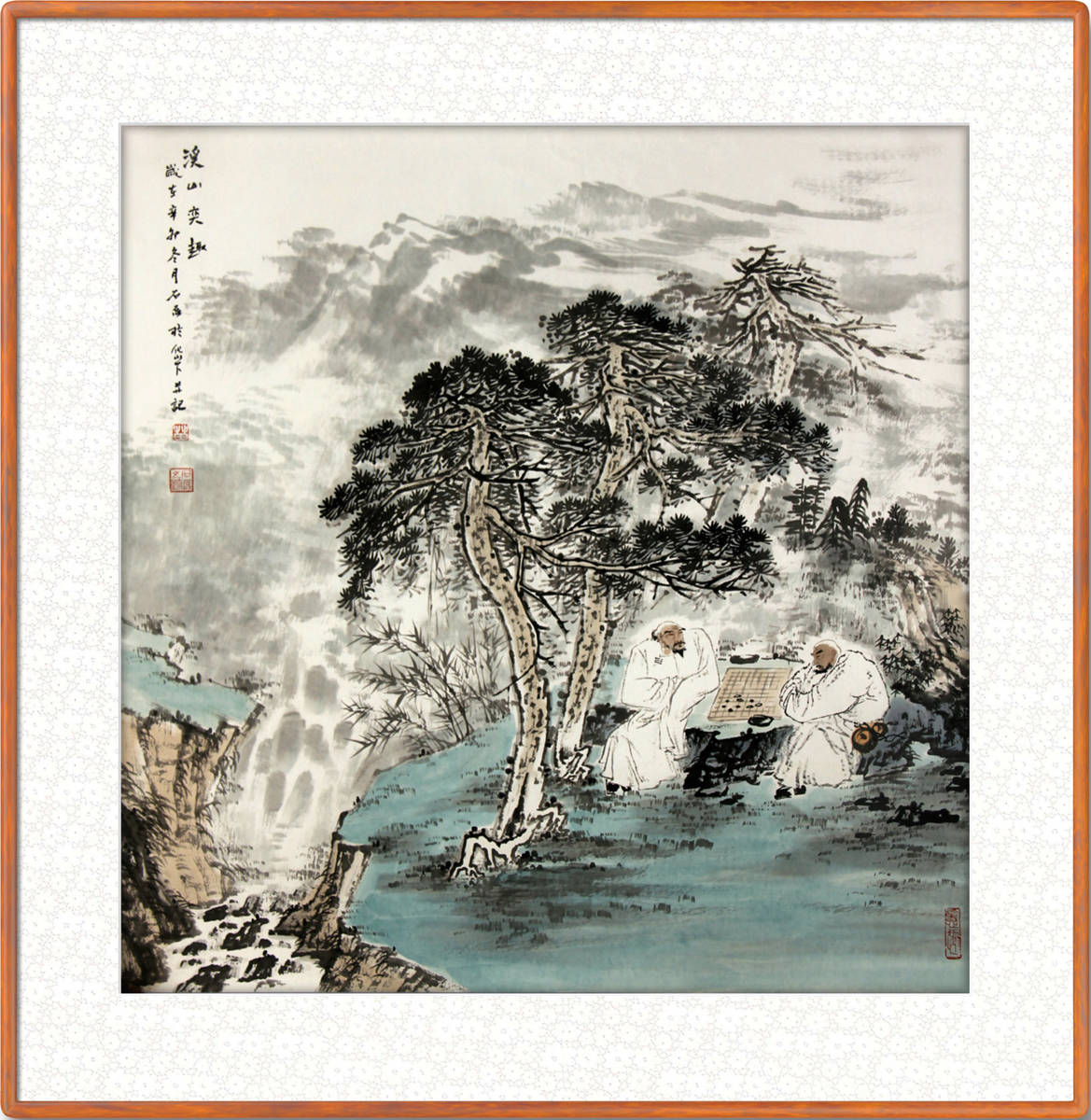 「画作欣赏」拥一份闲情,守一份清静,画家石磊作品欣赏