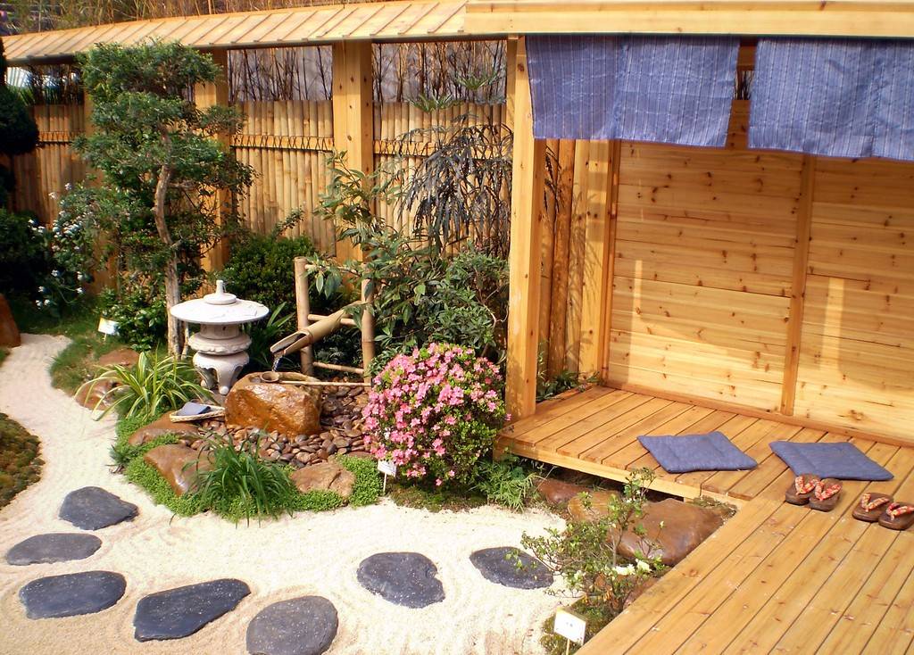 原创30㎡上下小院子可以装成简而精致的日式花园简单又好看
