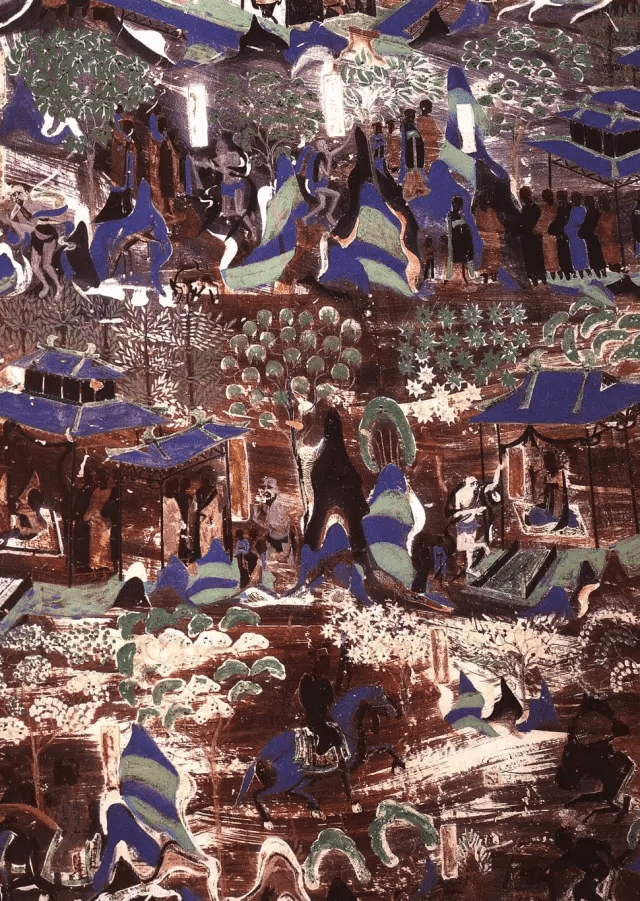 敦煌壁画的色彩变化之美_本生