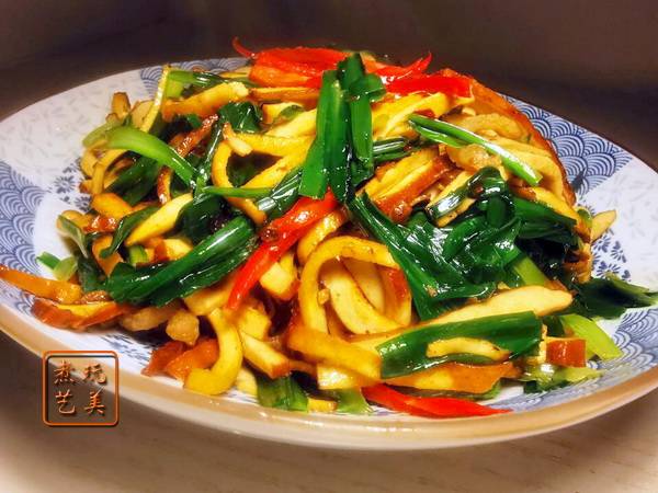 清明时节终于等来“亥菜”上市，它与香干天生是一对