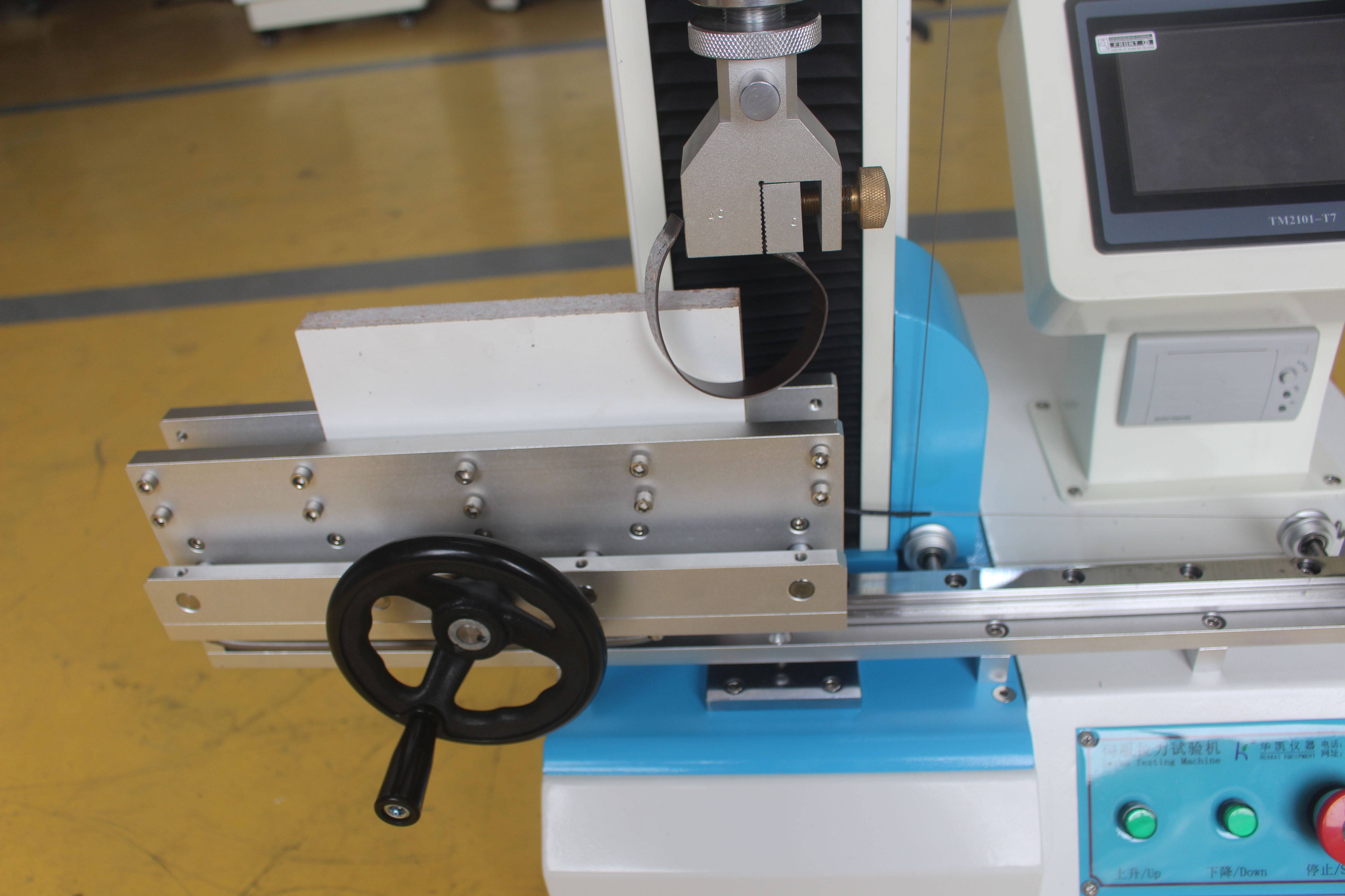 夹具定制版单柱拉力试验机