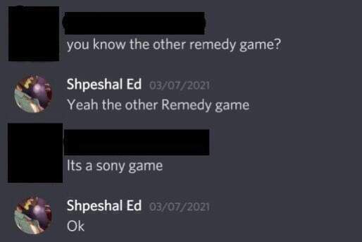 员工|网传Remedy正为索尼打造独占游戏 疑似完全新作
