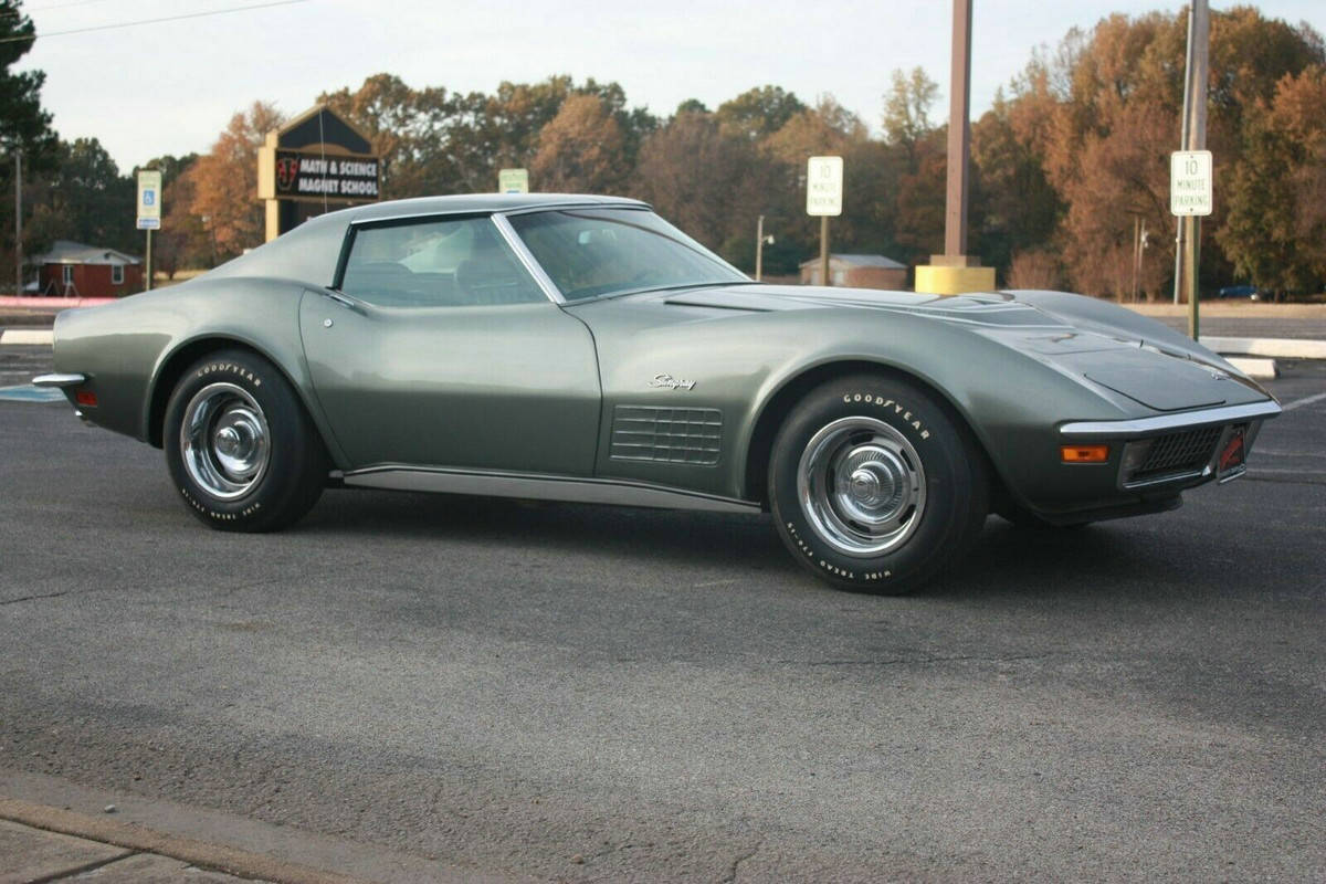 里程仅2155公里1971款科尔维特c3即将被拍卖