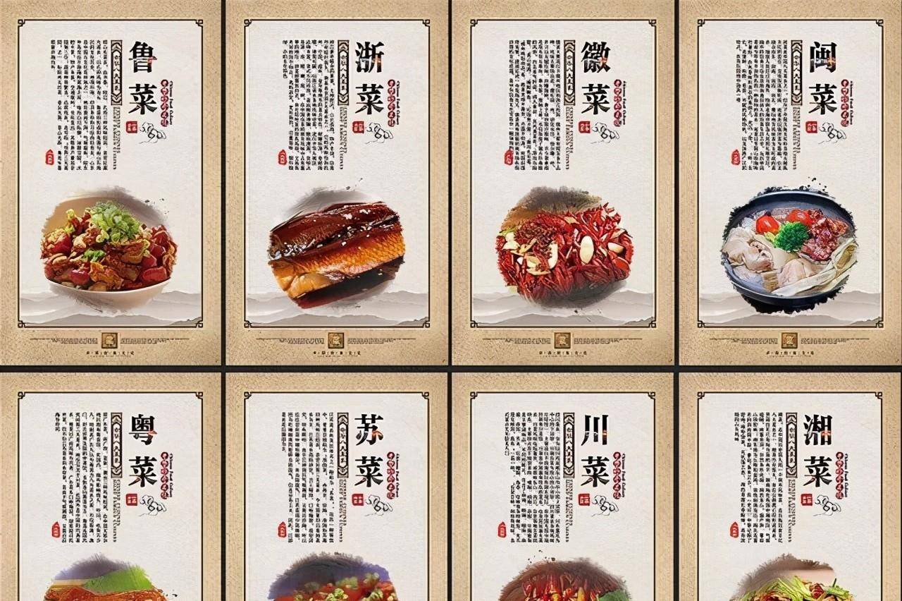 中国八大菜系排名图片