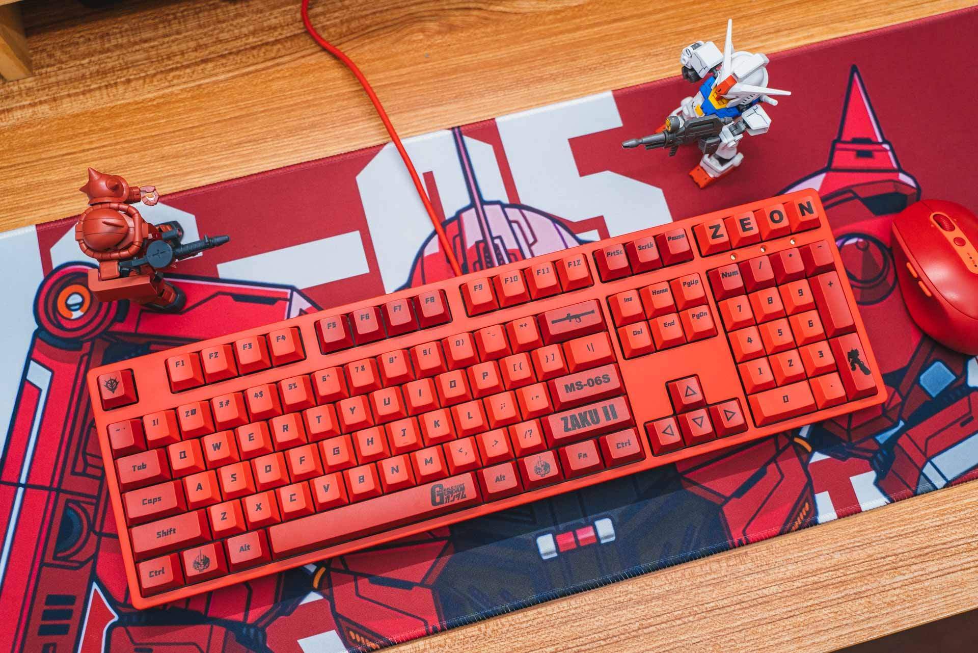 真男人才能驾驭的机械键盘ikbc红扎古开箱