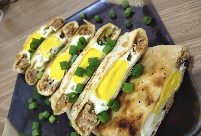 早餐富贵饼的做法,省时省力,新手零失败,拒绝一看就会一做就废