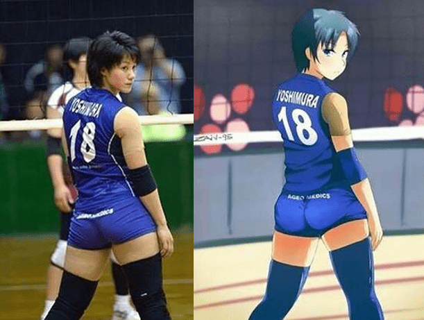 图片[2]-日本女排运动员被二次元化，请问现在开始喜欢排球还来得及么-魔性次元