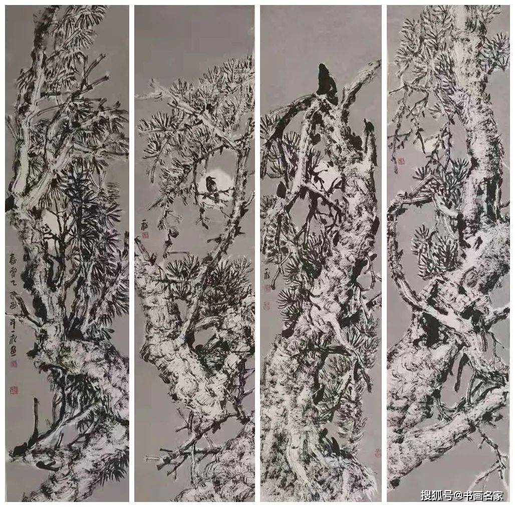 原创艺术中国刘爱民恋松成癖