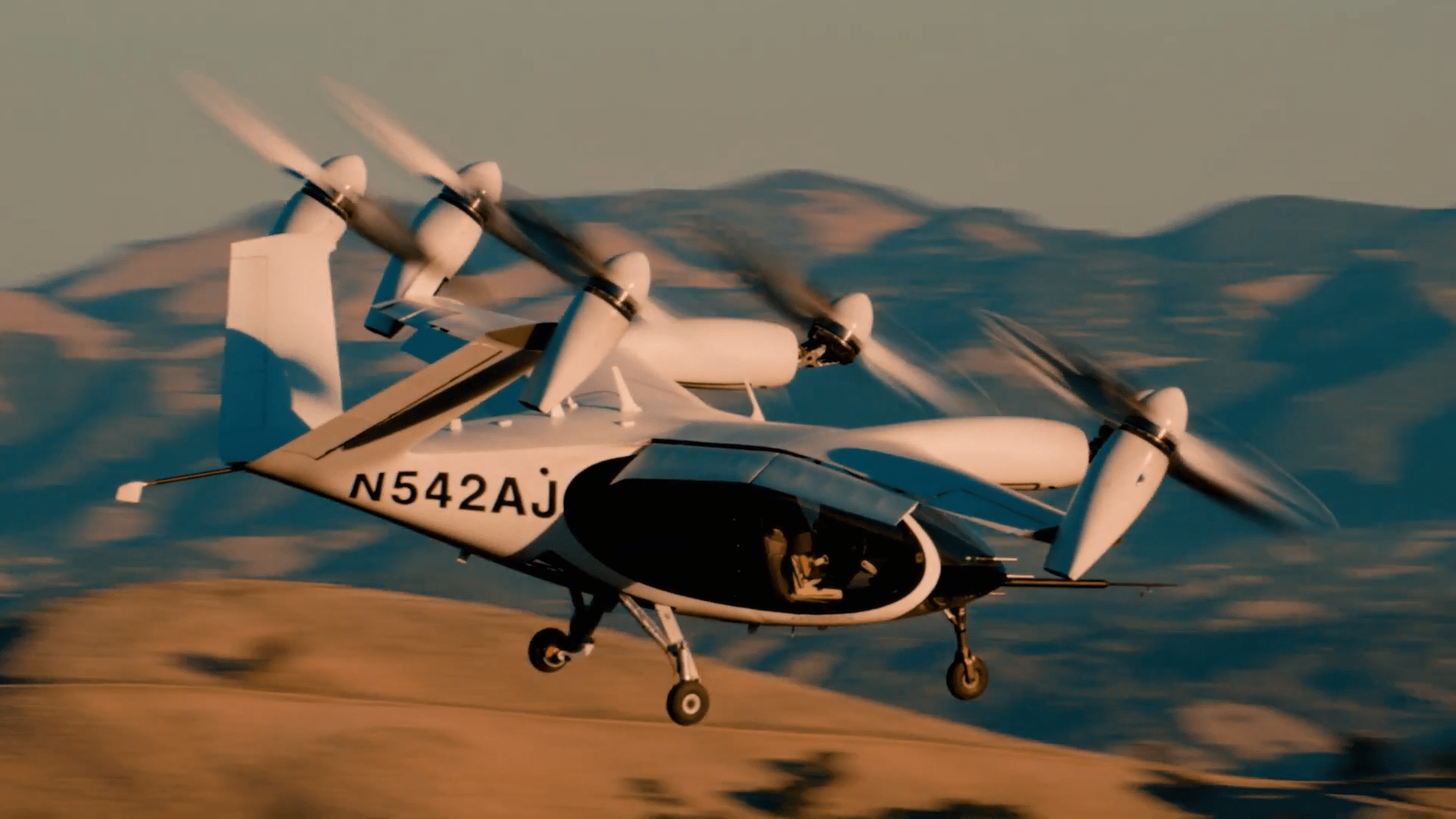 jobyaviation公司的evtol试飞的精彩镜头