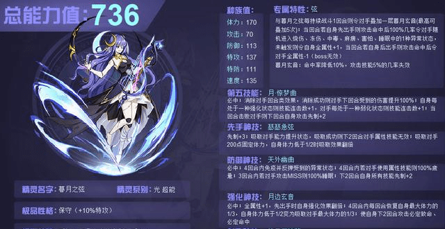 赛尔号:月小队的新成员,暮月之弦精灵解析,是个控狗但效果差!