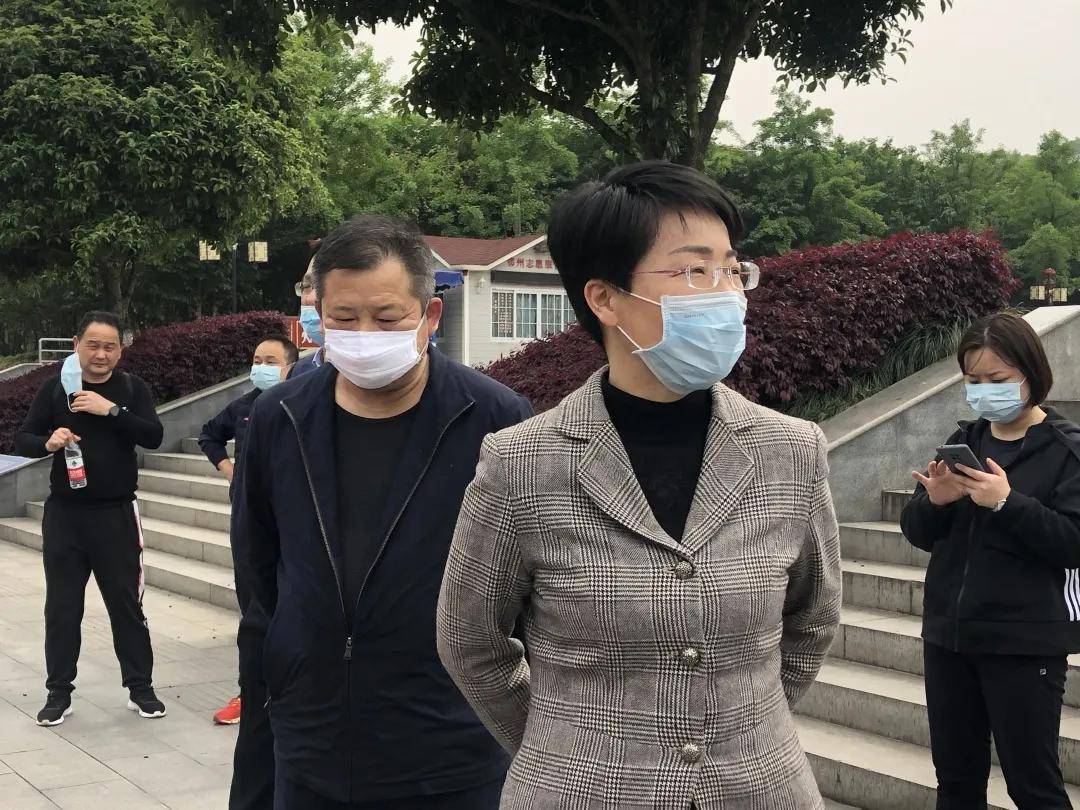 鄂州站程少云副市长带队视察赛道情况保障赛事顺利进行