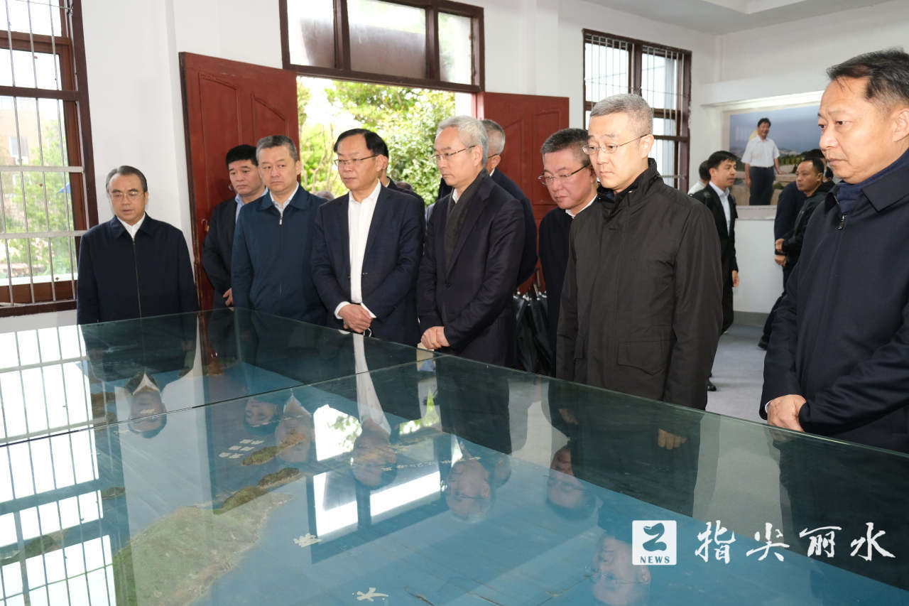丽水市委书记胡海峰带领市委常委班子赴台州开展党史学习教育