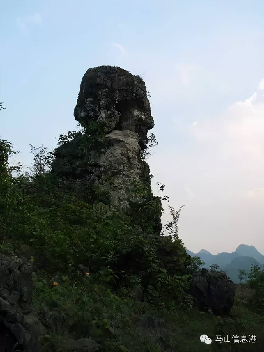 马山一座亿年石林城堡金钗石林城堡
