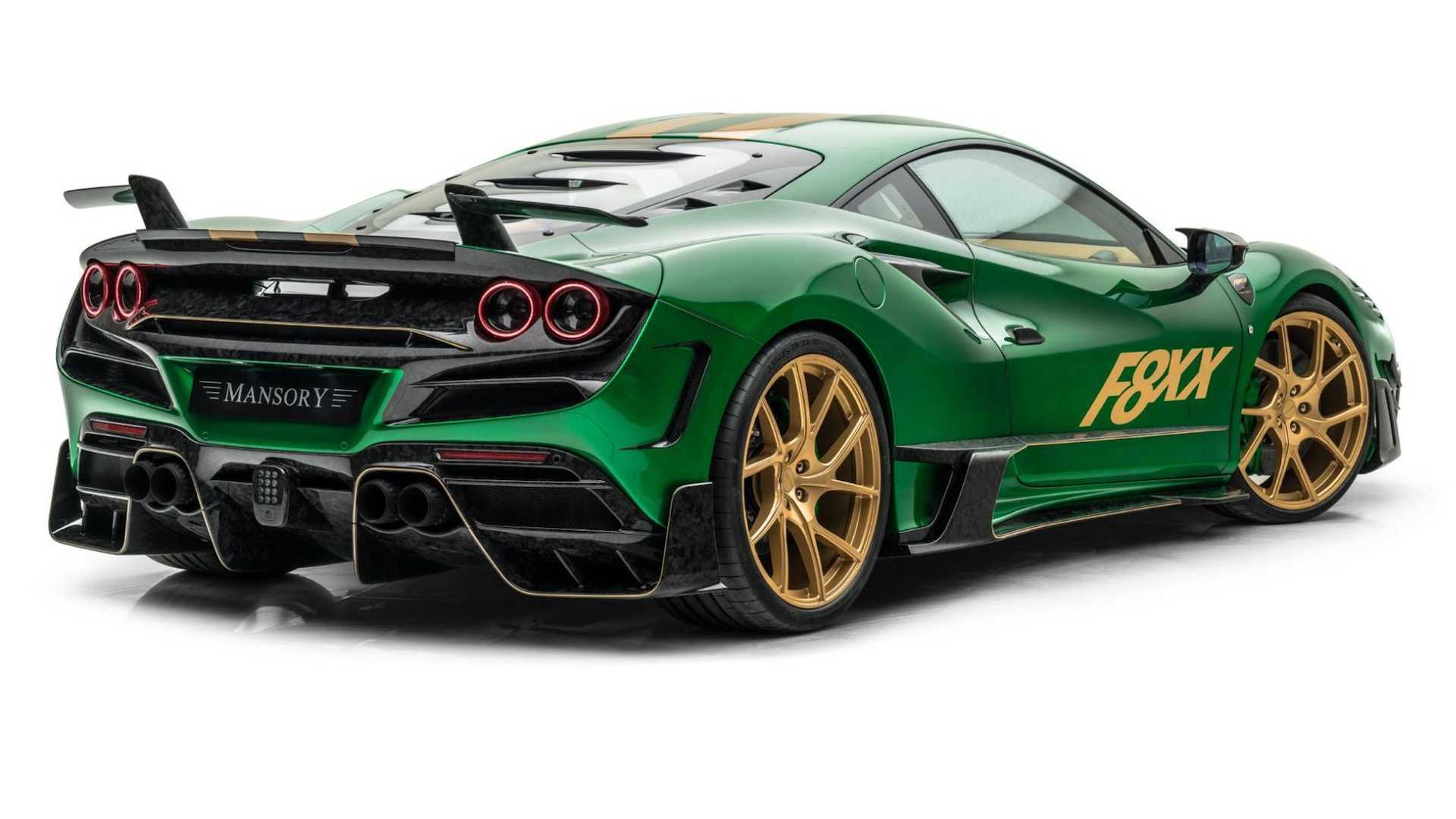 迸发880匹马力mansory发布法拉利f8xx