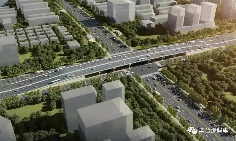 丰台云岗西路西延工程图片