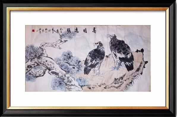 副秘书长国家一级书法师现任:李海鹰,字大羽,号双十斋