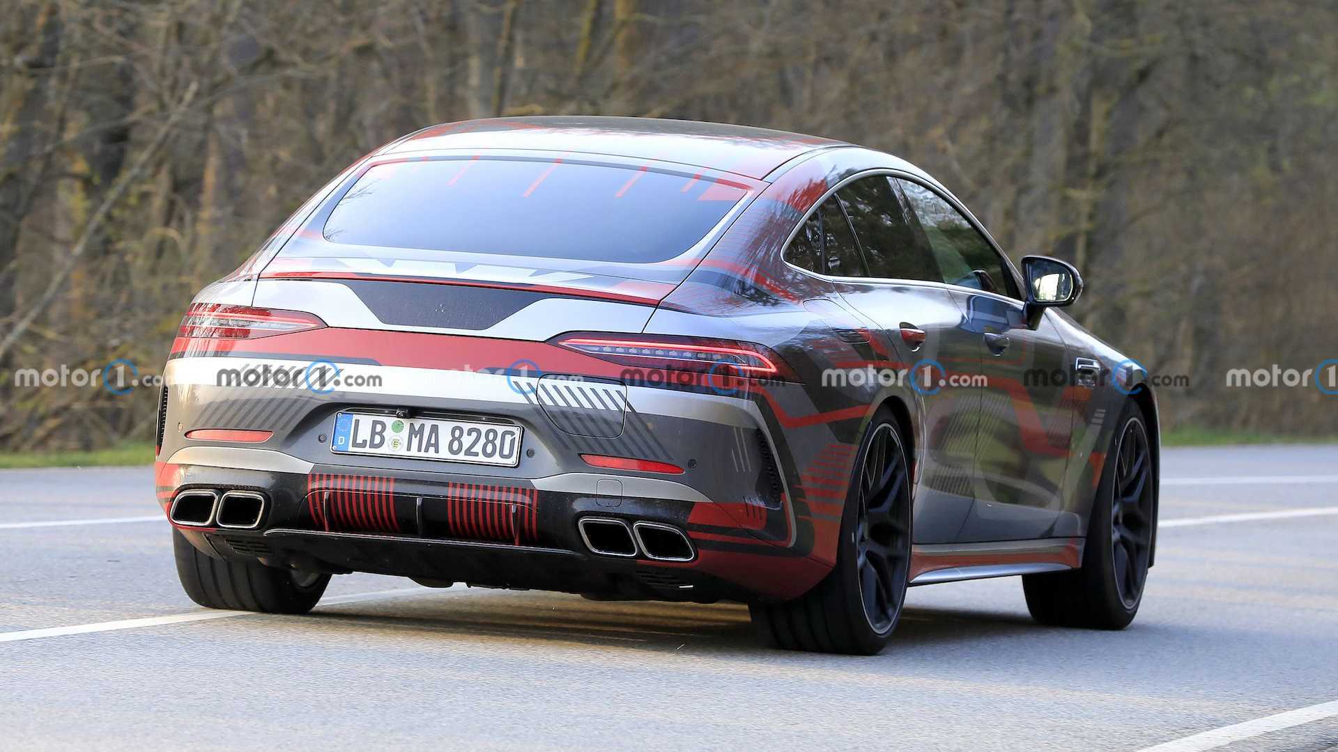 梅赛德斯-amg gt 73e v8插混系统打造超强gt跑车