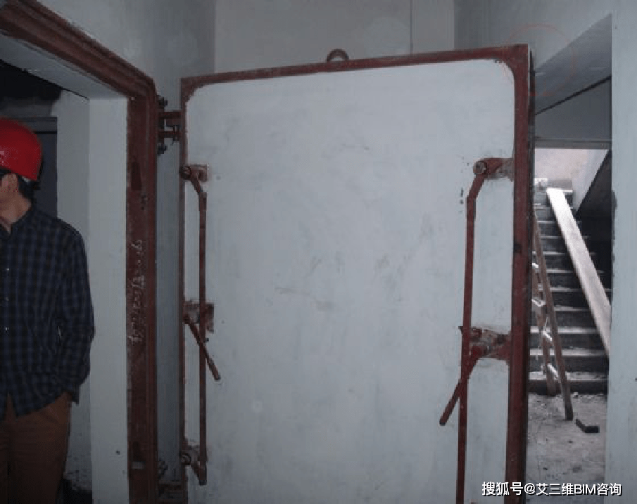 8,防护单元间双向受力防密门,封堵板设置根据浙人防办[2015]12号文件