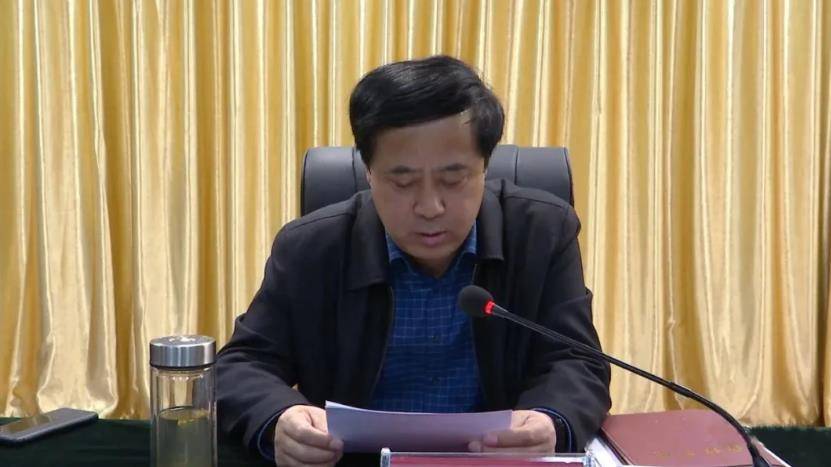 深州市副市长张爱军宣读了《深州市2021年省级文明城市创建工作实施