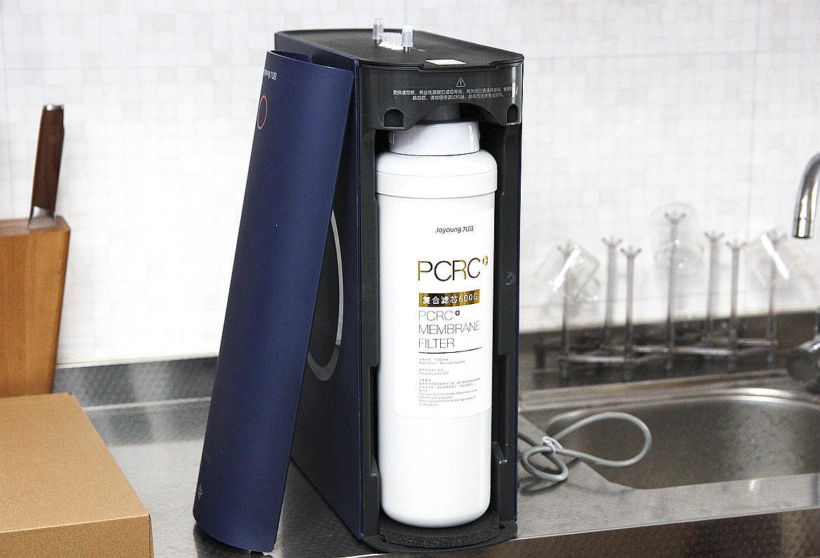 九阳净水器体验 只有1个滤芯 两年一换还能烧水 电控