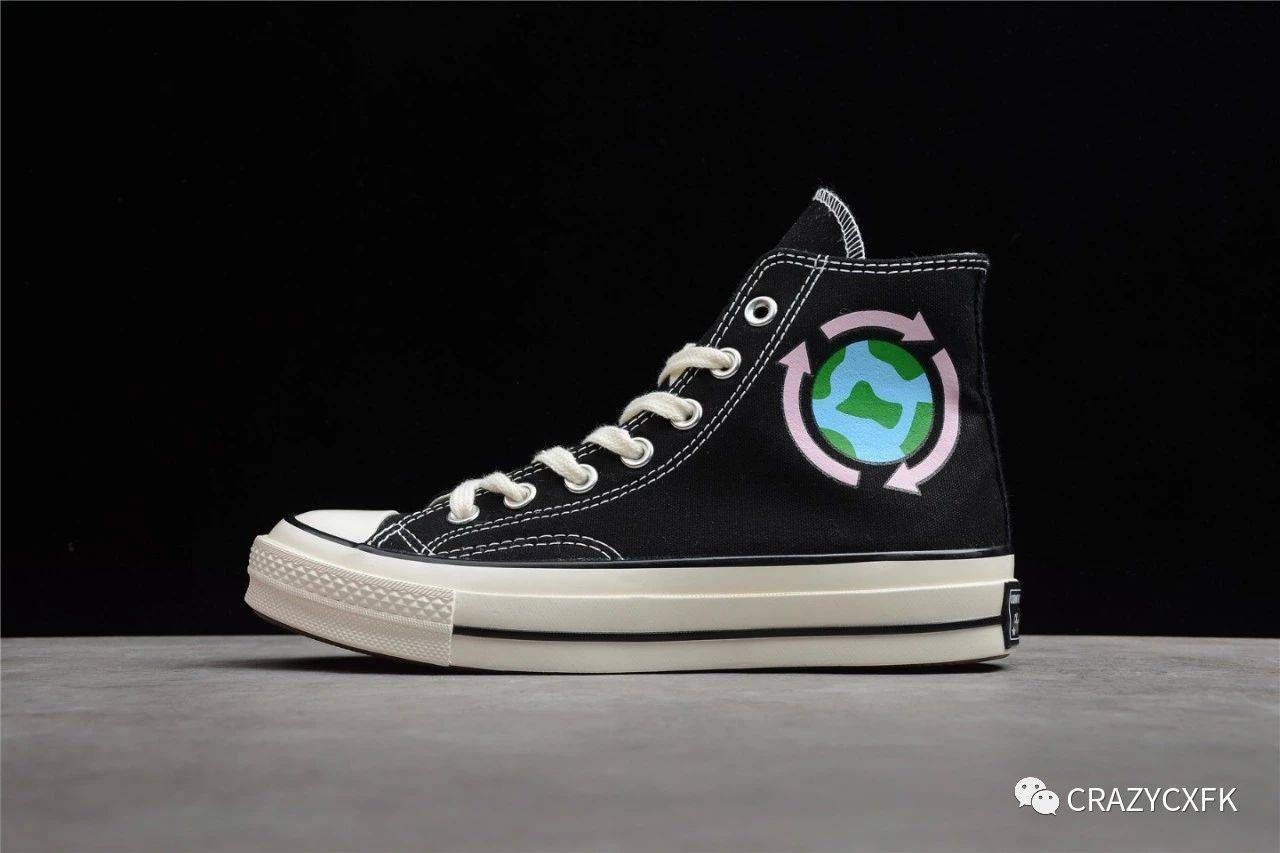 匡威converse Chuck Taylor All Star Seek Peace Hi 保护地球反战高帮帆布鞋