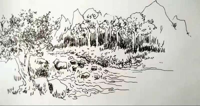 黄远航林天扬张雪峰李开建在农忙假归校那天上午就到校了,画画,弹琴