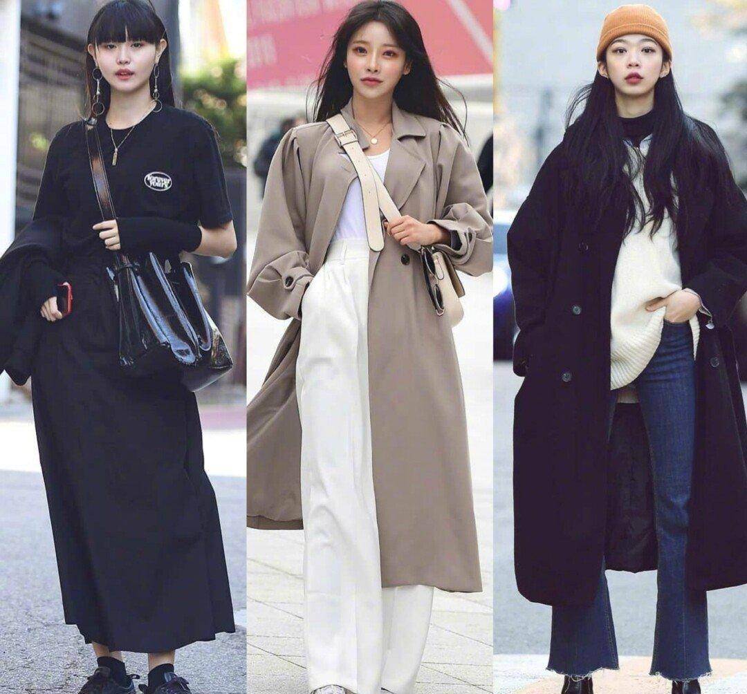 秋冬大衣怎么穿不单调试试韩范穿搭时髦洋气又显高