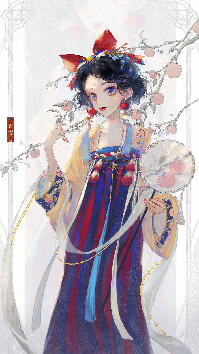 图片[3]-看过太多中国风的迪士尼公主，我最爱这一组，不仅有汉服还有戏服-魔性次元