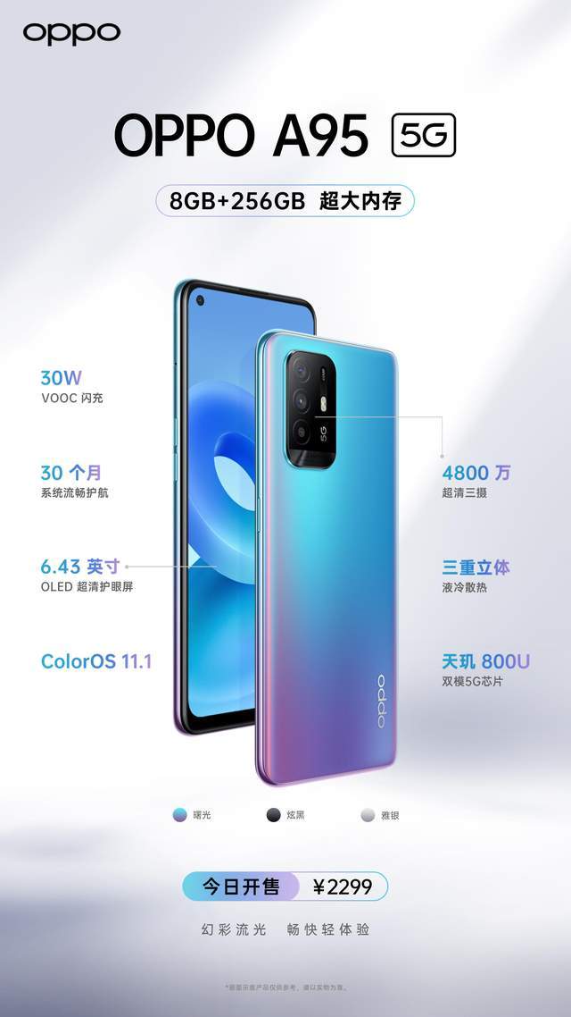 oppo a95真香开售,不到2k的5g新品为何让等等党决定出手?_手机
