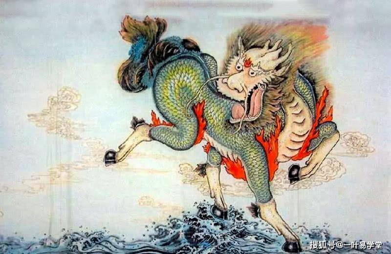 麒麟是中国瑞兽之一,传说中麒麟性情温和,能活两千年.