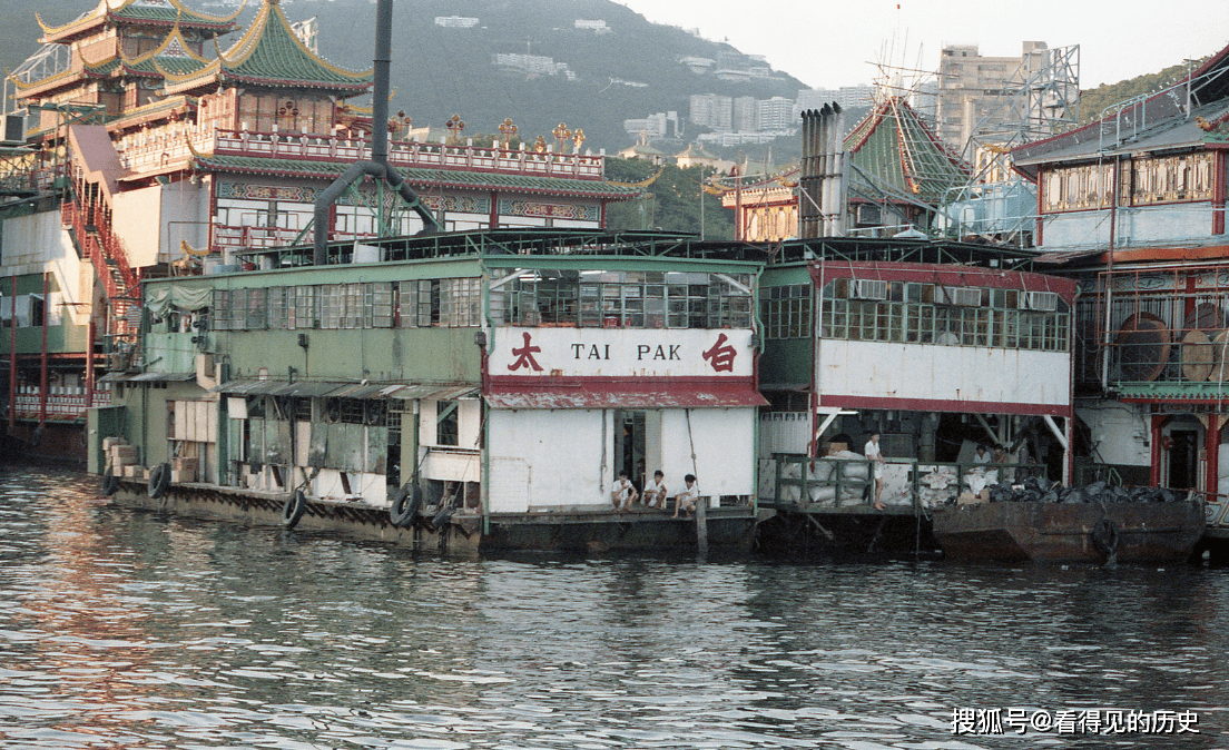老照片1988年的香港正是香港的黄金时代