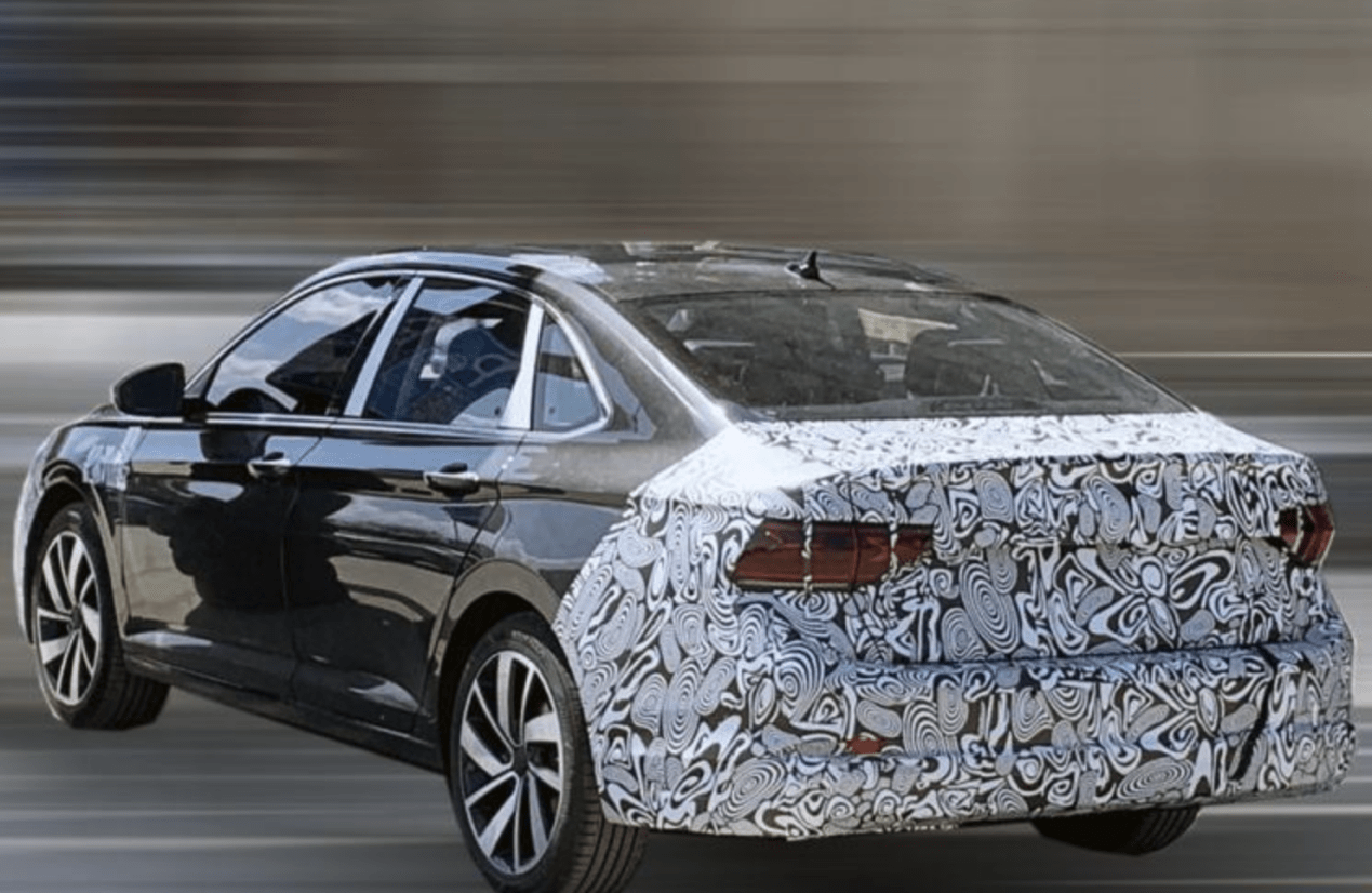 一汽大众新款速腾谍照