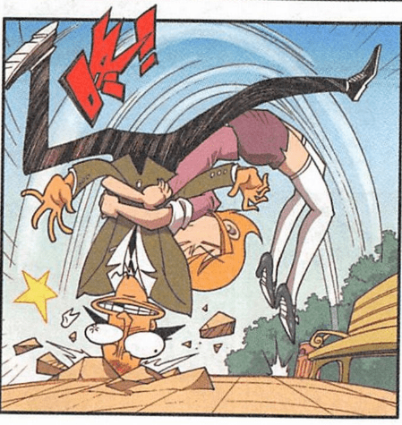 星太奇漫画何老师虽然抱摔古老师实则接受了古老师的表白